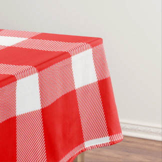 Nappe Buffalo Rouge Blanc Carreaux De Fête Pique-Nique C