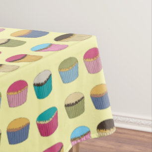 Nappe Buns glacés Cupcake Gâteaux Motif coloré