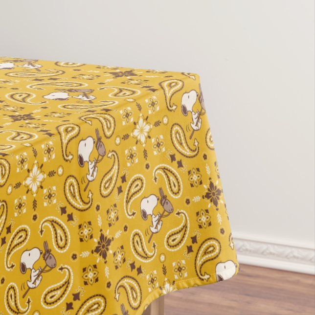 Nappe cacahuètes | Snoopy Bandana Cowboy (In Situ)