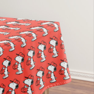 Nappe cacahuètes Snoopy Making the Catch