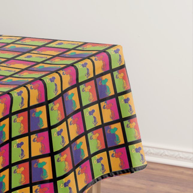 Nappe cacahuètes | Snoopy Pop Art Moderne (In Situ)