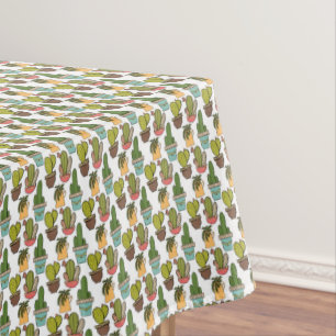 Nappe Cactus et Succulents d'intérieur dans le motif de