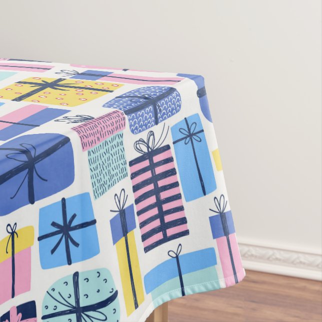 Nappe cadeau Blue Party (In Situ)