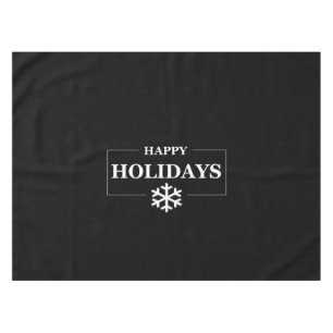 Nappe Cadeau personnalisé de Noël heureux vacances