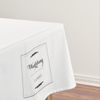 Nappe Cadeau Personnalisé Élégant de Mariage Moderne sur