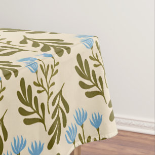 Nappe Calme et Naturel : motif sans couture de fleur ble
