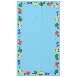 Nappe Camions fête d'anniversaire