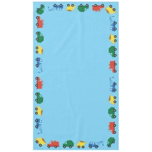 Nappe Camions fête d'anniversaire