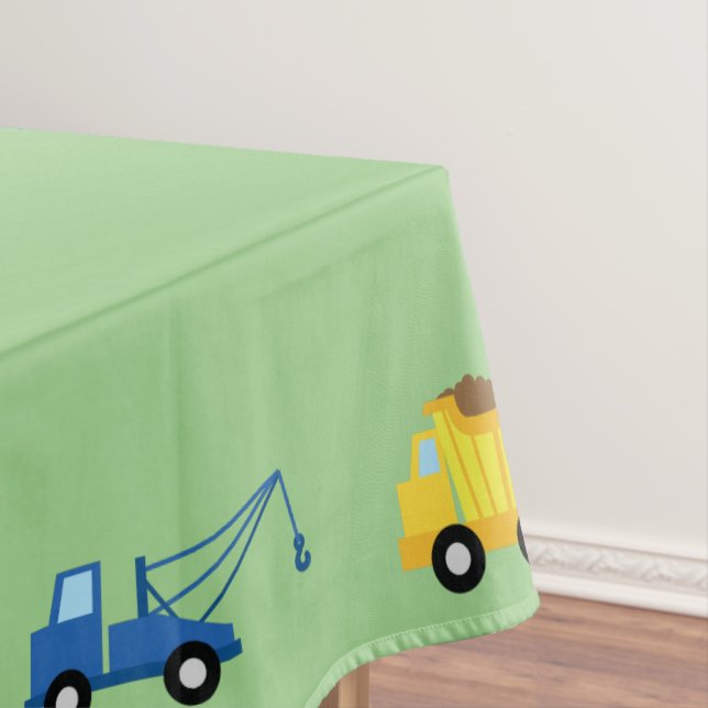 Nappe Camions Voitures Cute 1er Anniversaire Thème de fê (In Situ)