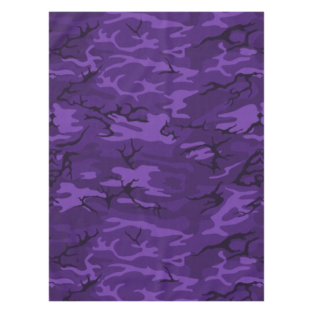 Nappe Camo noir violet (Devant)
