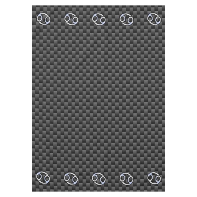 Nappe Cancer Zodiac Connexion au charbon de bois Fibres  (Devant)