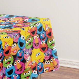 Nappe Caractère de rue Sésame Face au Motif