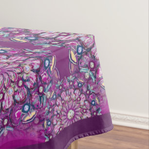 Nappe Cardinal Red Rosace