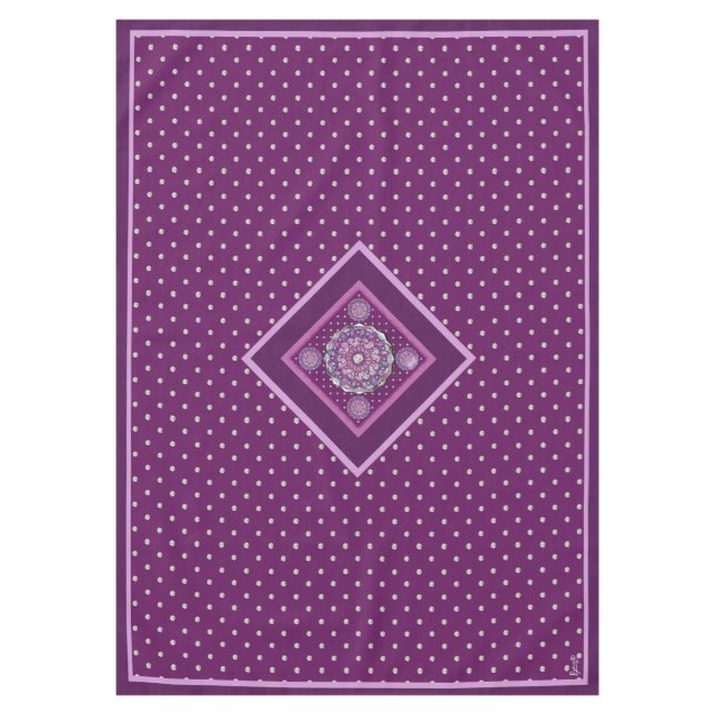 Nappe Cardinal Red Rosace (Devant)