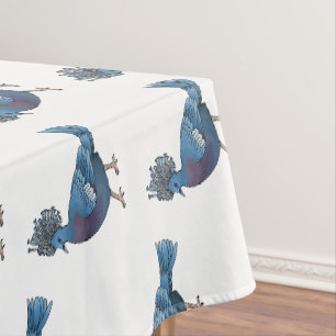 Nappe Caricature de l'oiseau pigeon couronné Victoria