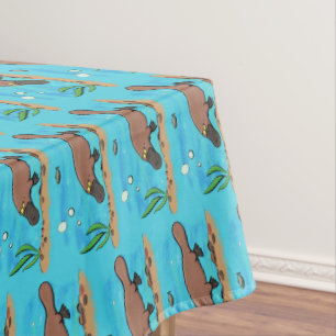 Nappe Caricature de natation de Cute platypus