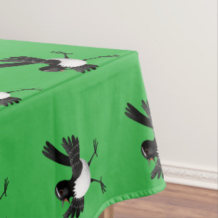 Nappe Caricature de Willie Wagtail australienne personna