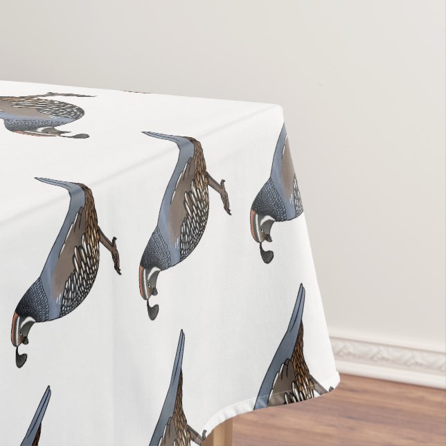 Nappe Caricature d'oiseau de caille de Californie (In Situ)