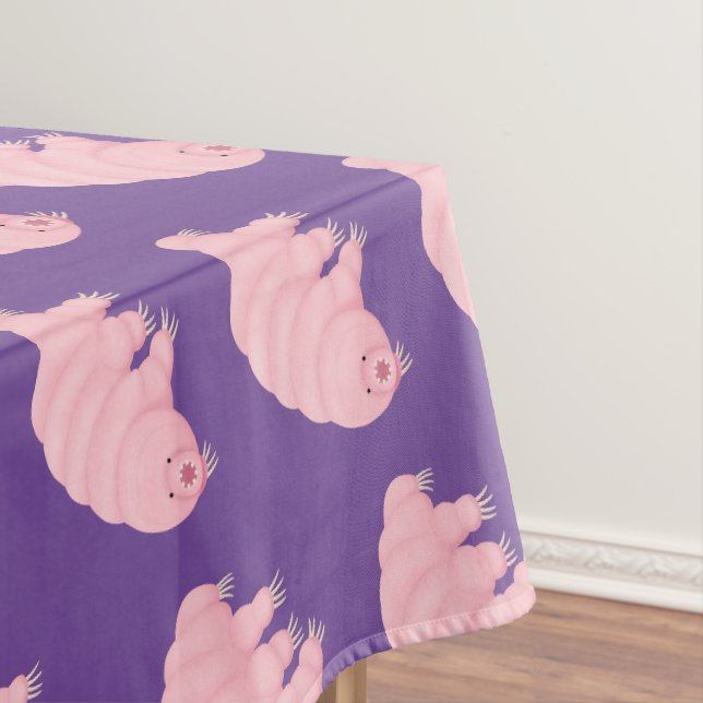 Nappe Caricature d'ours d'eau tardigrade rose mignon (In Situ)