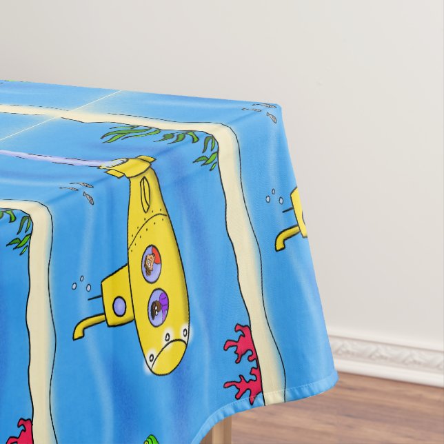 Nappe Caricature sous-marine joyeuse (In Situ)