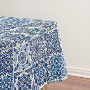 Nappe Carrelage méditerranéen, Portugais, Azulejo, Majol