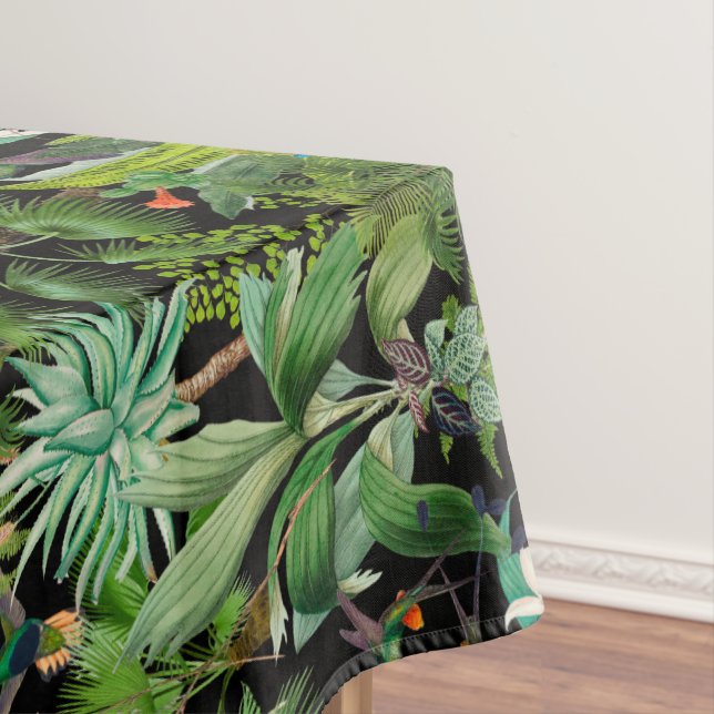 Nappe Carrelage, tropical, fleurs, oiseaux, colibri, (In Situ)
