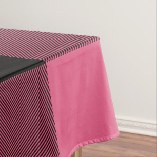 Nappe Carrés à carreaux rose et noir Plaid de Buffalo Fê