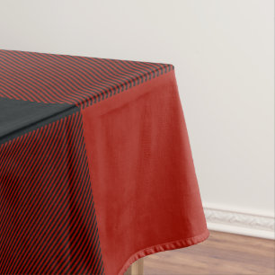 Nappe Carrés à carreaux rouges et noirs Fête à carreaux