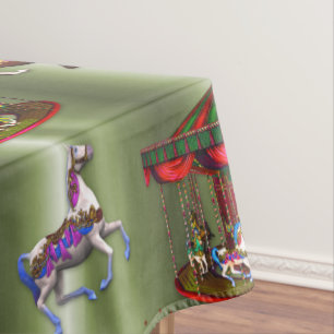 Nappe Carrousel de Noël