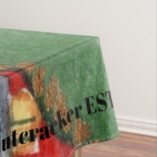 Nappe Casse-noix de peinture artistique EST 1982 Verdure
