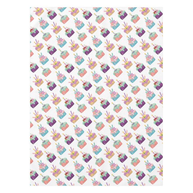 Nappe Célébration des gâteaux (Devant)