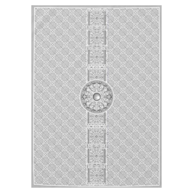 Nappe Céramique gris dentelle (Devant)