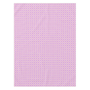 Nappe Cercles rose et violet motif