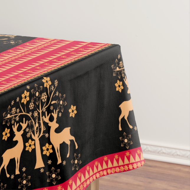 Nappe Cerf de Noël (In Situ)