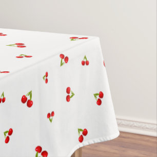 Nappe Cerise, cerises, fruits motif