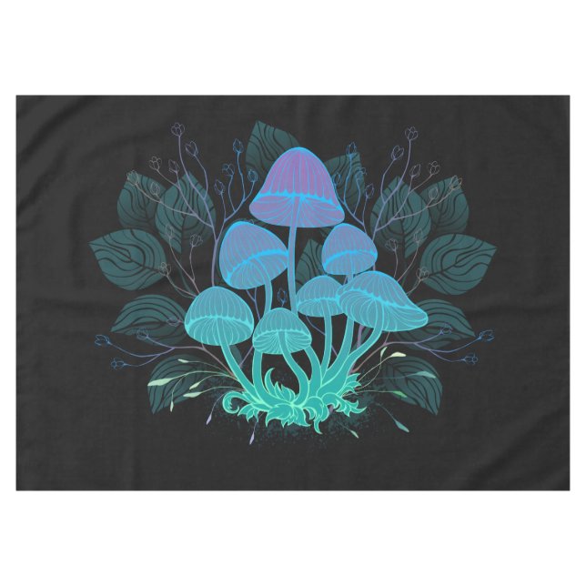 Nappe Champignons dans les buissons (Devant (Horizontal))