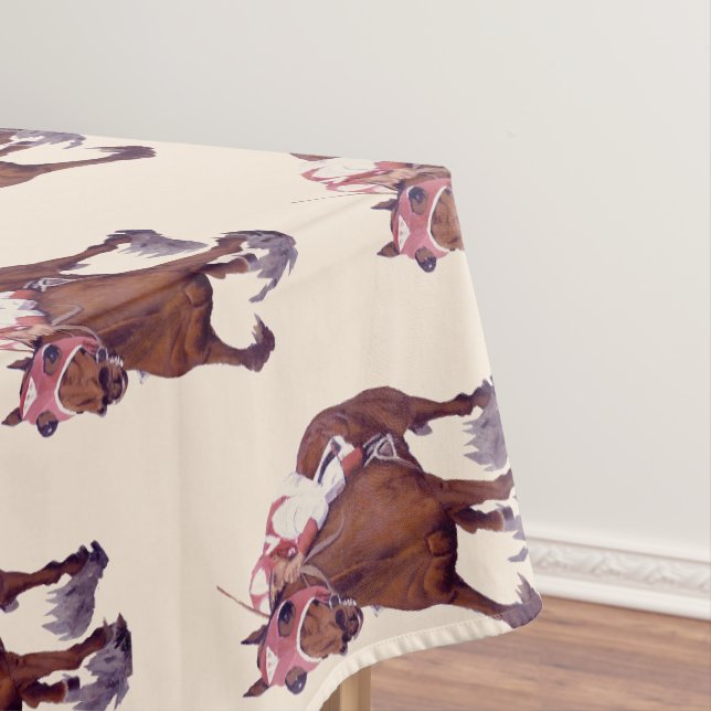 Nappe Champion Thoroughbred Race Cheval gagne (In Situ)
