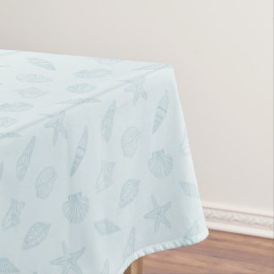 Nappe Charme côtier bleu écume de mer
