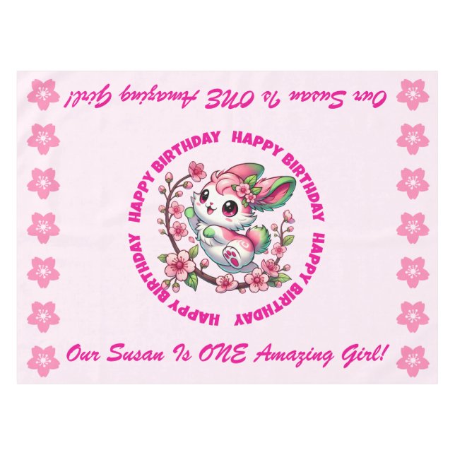 Nappe Charming Sakura Bunny (Devant (Horizontal))