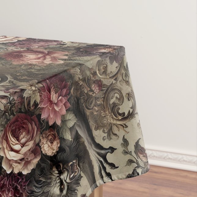Nappe Château des Loups - Loup-garou gothique baroque (In Situ)