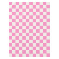 Chèque rose, Motif en damier, À damiers