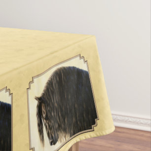 Nappe Cheval friésien Jaune