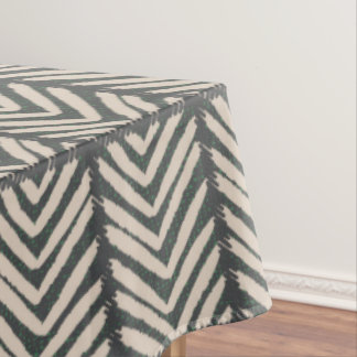 Nappe Chevron moderne - noir classique français monochro