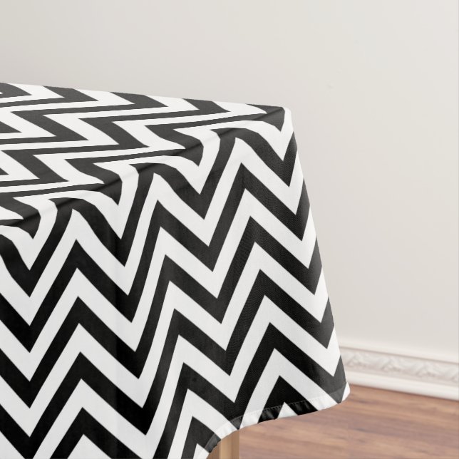 Nappe Chevrons noirs et blancs (In Situ)