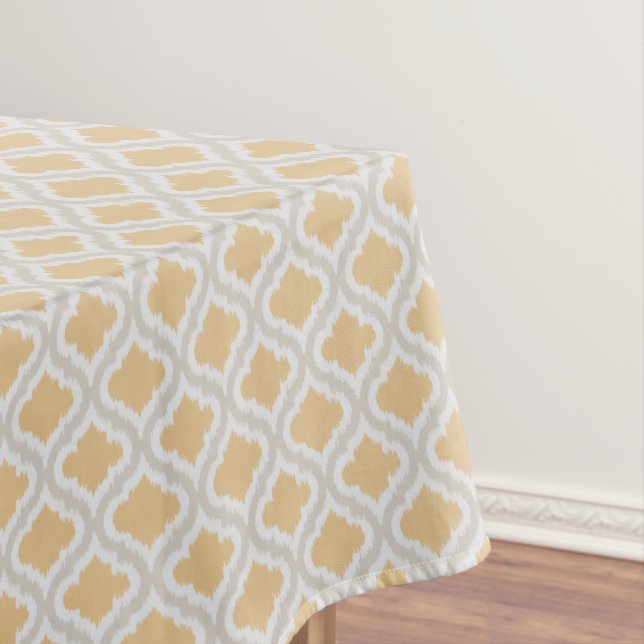 Nappe Chic neutre ikat motif marocain (In Situ)