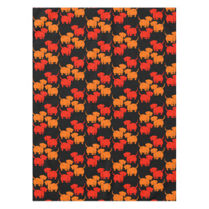 Nappe Chien allemand Dachshund Motifs