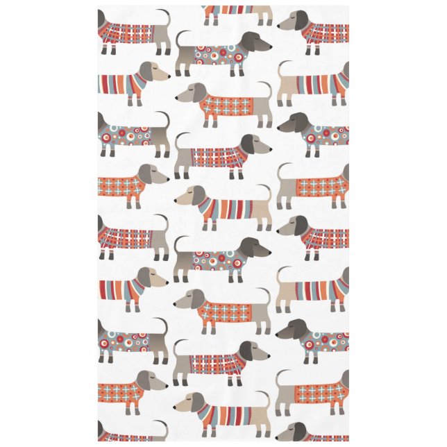 Nappe Chien de saucisse Dachshund (Devant)