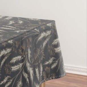 Nappe Chintz floral noir monochrome