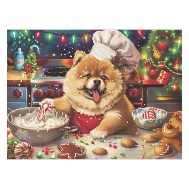 Nappe Chow Chow Holiday Baking : Festive Noël (Devant (Horizontal))