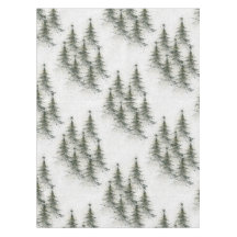 Christmas trees in the Woods